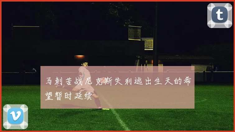 马刺苦战尼克斯失利逃出生天的希望暂时延续